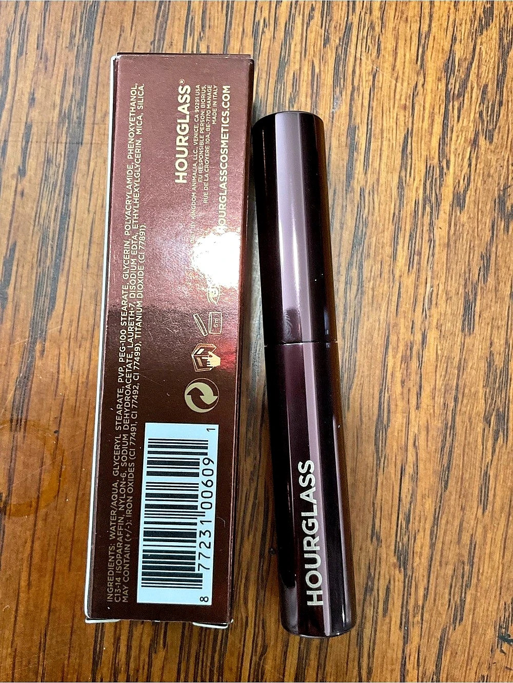 Hourglass Arch Brow Volumizing Fiber Gel Arch Auburn Brow Gel Brown NWT